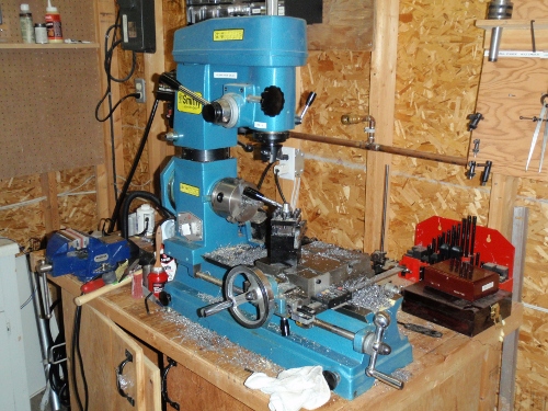 Smithy lathe/mill post bung fabrication